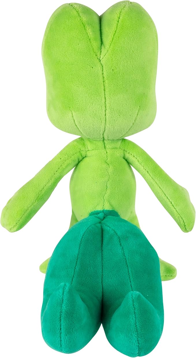 Pokemon 8" Treecko Plush - Officially Licensed - Ruby and Sapphire Starter Figure - Authentic Soft Stuffed Animal Toy - Gift for Kids, Boys, Girls - 2+