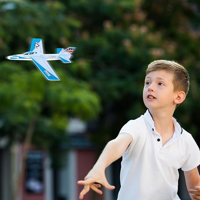 ArtCreativity 24 Pack Glider Fighter Jets 3D Puzzle Set - 7 Inch Various Jet Design Schemes - Airplane Theme Party Activity - Great Party Favor, Summer Fun, Gift Idea for Boys and Girls