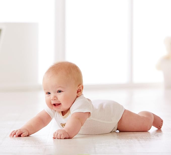 Gerber Baby Girls' 5-Pack Short Sleeve Variety Onesies Bodysuits