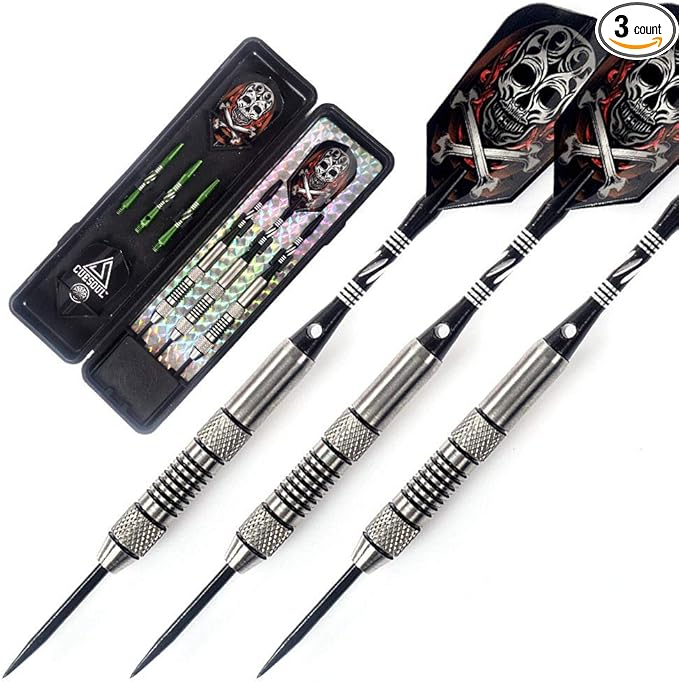 CUESOUL Tungsten Steel Tip Darts- Precise Barrels 18 19 21 24 Grams