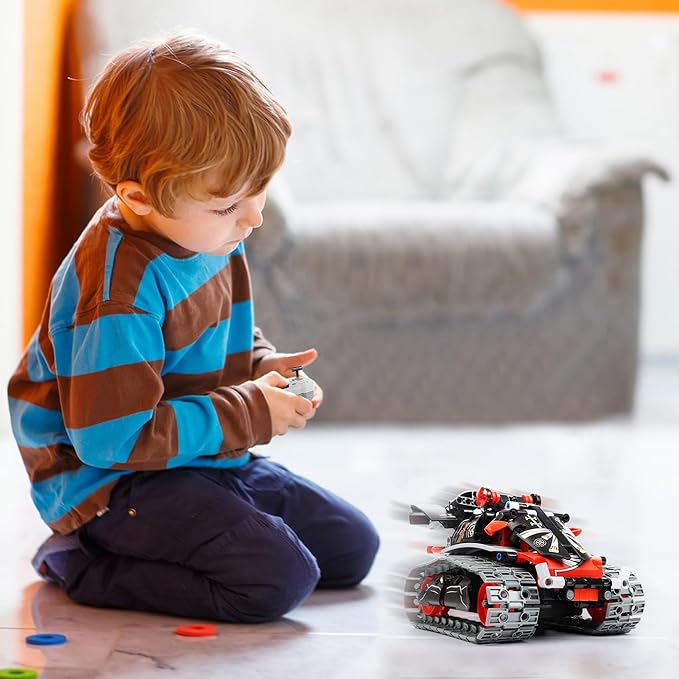 Remote Control Robot Building Kit for Kids 8-12 8-14 Year Old, 3 in 1 STEM Science Projects Robotic Toy Set with APP/Coding, Educational Birthday Gifts for Boys and Girls