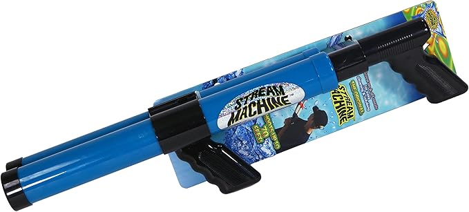 Stream Machine Water Gun Launcher - Double Barrel Water Blaster - Squirt Gun for Outdoor Games - Swimming Pool Toys (Colors Vary)