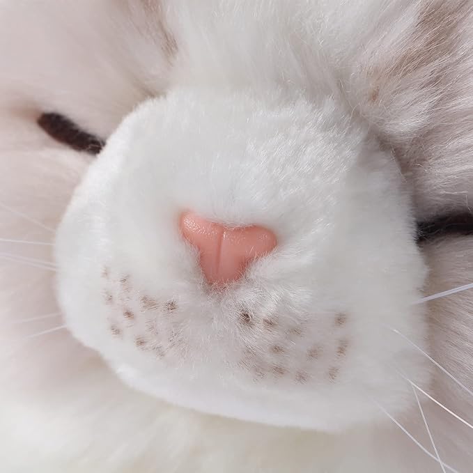 Adorable Stuffed Animals Cat -Handmade Plush Soft Cat -Present Gift for Boys/Girls (Sleeping Ragdoll Cat)