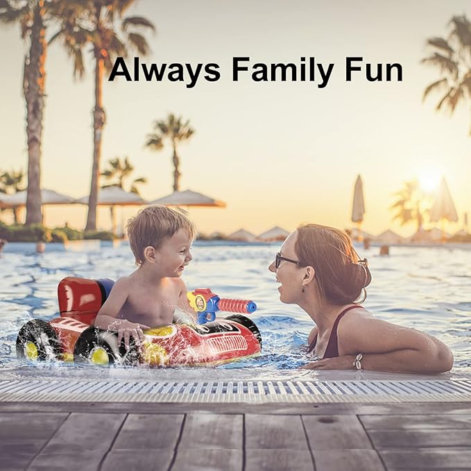 10Leccion Kids Pool Floats for Toddlers Ages 3-8, Fun Summer Water Toys