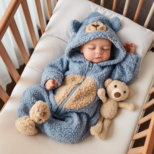 BABESIDE Lifelike Reborn Baby Dolls Boy - 18-Inch Soft Weighted Body Realistic-Newborn Baby Doll Soft Body Real Life Baby Dolls with Toy Accessories