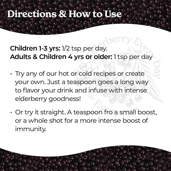 Norm’s Farms Pure Elderberry Extract - Made from Only Elderberries in USA - Immune, Antioxidant Support, No Added Sugar, Additives, Vegan, Gluten-Free, Non-GMO, Elderberry Tincture Alcohol Free - 8 Oz