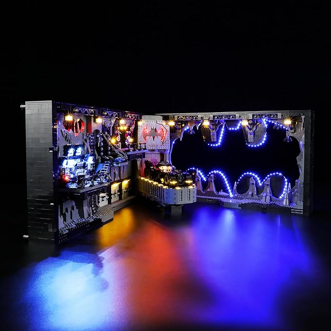 LIGHTAILING Light for Lego- 76252 Batcave - Shadow-Box - Led Lighting Kit Compatible with Lego Building Blocks Model - NOT Included The Model Set