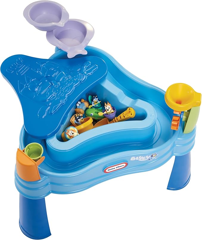 Little Tikes Bluey Water Table with 6 Accessories & Characters - Full Set (727382)