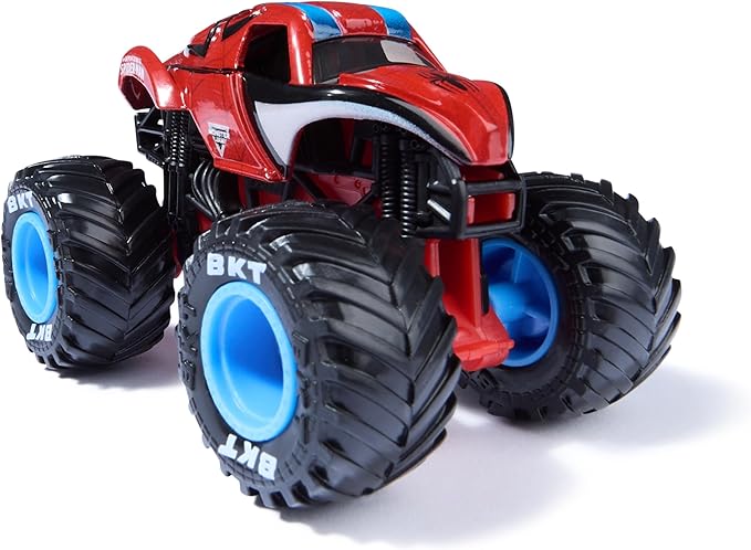 Monster Jam, Marvel Official Venom Vs. The Amazing Spider-Man Die-Cast Monster Trucks, 1:64 Scale, Kids Toys for Boys and Girls Ages 3 and up
