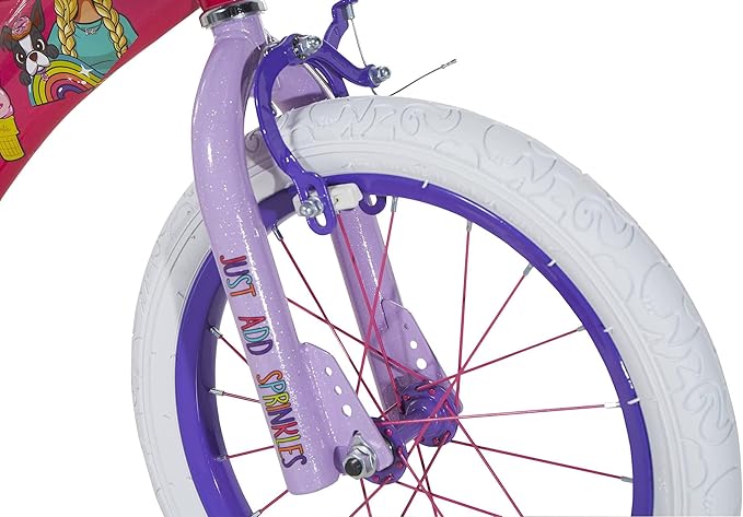Dynacraft Barbie Sweets 16" Bike, Girls Ages 4-8 Years
