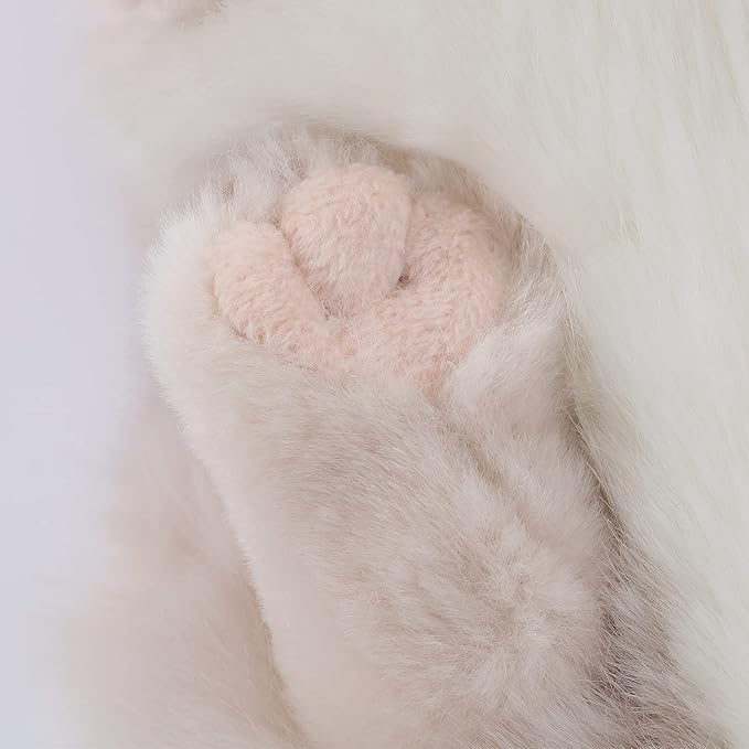 Adorable Stuffed Animals Cat -Handmade Plush Soft Cat -Present Gift for Boys/Girls (Sleeping Ragdoll Cat)