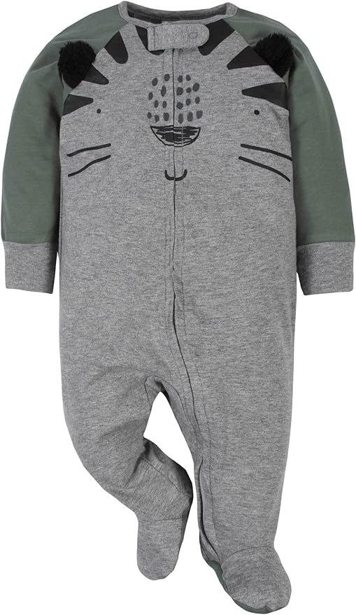 Gerber Baby Boys 4 Pack Sleep 'N Play Footie