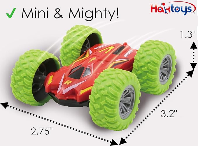 Mini RC Stunt Car – Double Sided Rechargeable Remote Control Toy, AWD Radio Control Flip Car for Boys Girls Kids