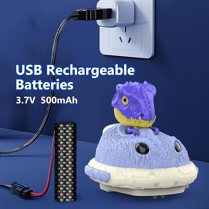 Remote Control Bumper Car, Race Car Toddler Toys with LED Lights&Music, RC Battle Stunt for Kids, Boys and Girls, 2 Pack