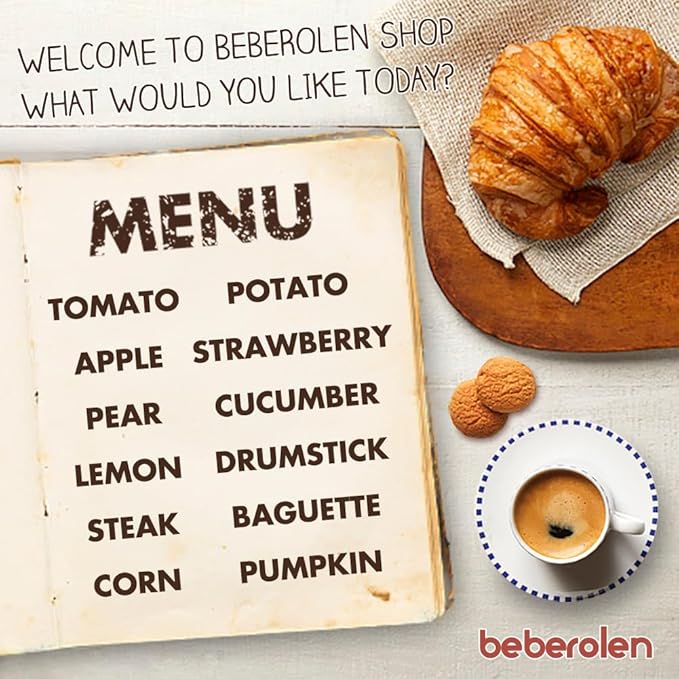 Wooden Play Food Sets for Kids Kitchen Toddlers Wood Toys Cutting Fruit Pretend Food Play Kitchen Accessories Set for Boys and Girls