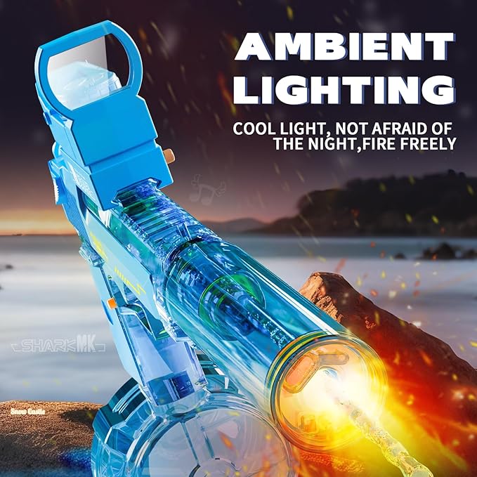 Electric Water Gun, Water Guns for Adults, Large Capacity High Powered Squirt Electric Water Gun, Range 28-32 FT, Summer Water Pistol Toys for Pool Party Beach Outdoor