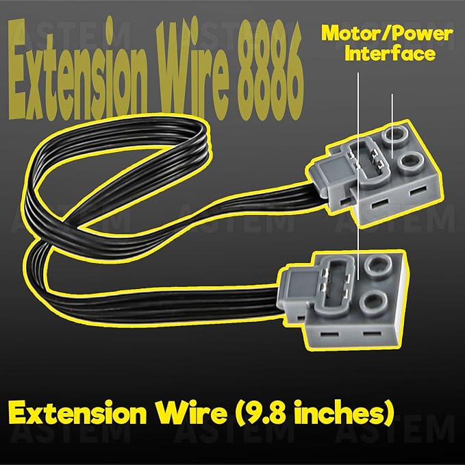 18pcs Power-Function-Motor-Set Compatible with Technic-Parts. Including Train-Motor Servo-Motor XL-Motor-L-Motor Speed-Control Remote Controller for MOC EV3.