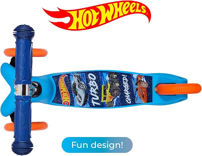 Scooter for Kids Ages 3-5 - Extra Wide Deck & Light Up Wheels, Self Balancing Kids Toys for Boys & Girls, Choose Your Favorite Character