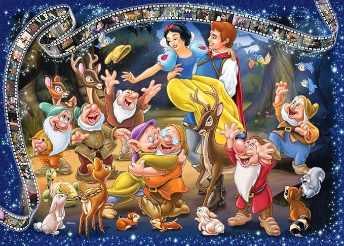 Ravensburger Disney Snow White Collector's Edition Puzzle | 1000 Unique Pieces | Softclick Technology Ensures Precise Fit | Ideal for Adults and Kids Aged 12+