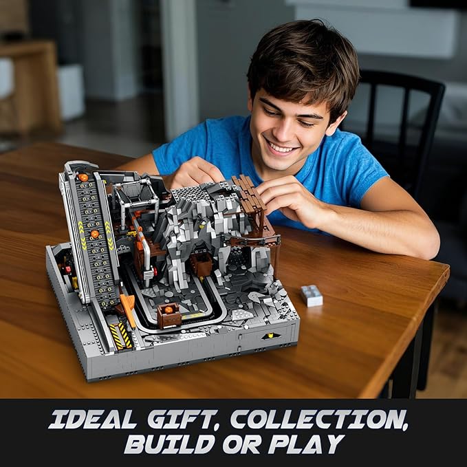 Electric Mining Machine Building Set with Dual Motors and GBC Balls, Technic Construction Toy Sets 22023, STEM Toy for Kids 14+, Adults & Engineers, Challenging Construction Vehicle Gift