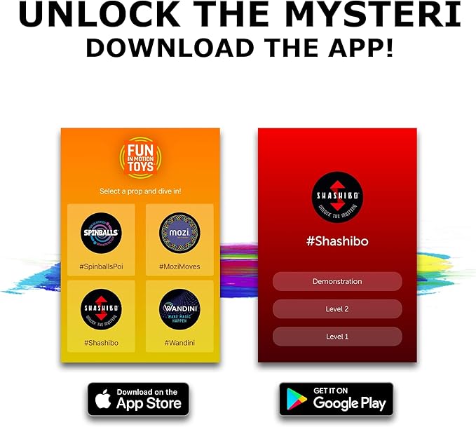 SHASHIBO Shape Shifting Box - STEM Magnetic Fidget Cube That Transforms Into Over 70 Shapes, Download Fun in Motion Toys Mobile App (Chaos)