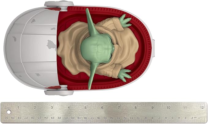 Exquisite Gaming Star Wars - The Mandalorian 9' Radio Controlled Grogu & Hover Pram, Radio Controlled R/C Vehicle, Children Ages 5 Years and Up