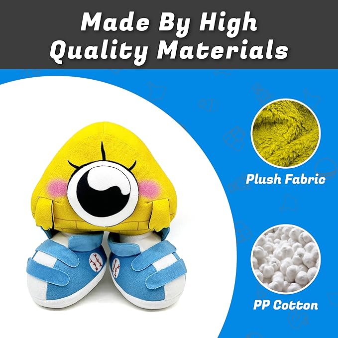 Baby Bill Cipher Plush Toy – Cute Gravity Falls Plushies, Soft Stuffed Animal Doll Pillow, Gift Merch for Kids, Boys, Girls, and Game Fans for Kids Boys Girls