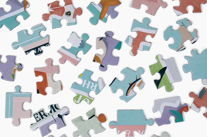 Geotoys New England Region Jigsaw Puzzle - 250 Piece Puzzle for Kids - Jigsaw Puzzles for Kids Ages 8-12 Years Old - Geography Puzzles with Colorful Landmarks, United States Flag and More