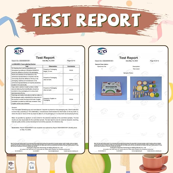 Wooden Play Dishes and Plates for Kids Kitchen Set Accessories for Toddlers 1-3 Cooking Toys Tea Cups for Kids Kitchen Birthday Gift for 3 4 5 Year Old Boys Girls