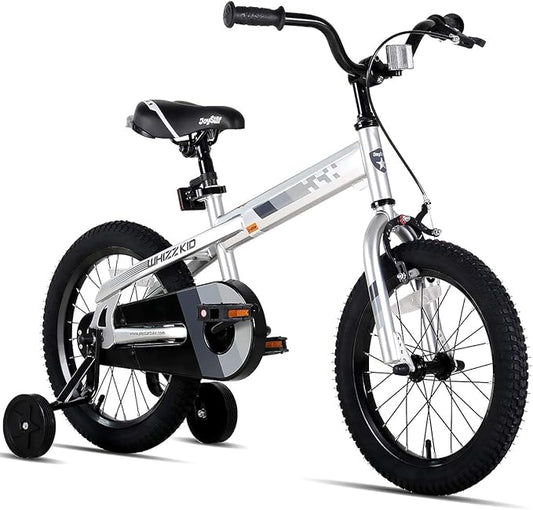 JOYSTAR Whizz Kids Bike 12 14 16 18 Inch Kids' Bicycle for Toddler and Kids Ages 2-9 Years Old, BMX Style Boys Bike with Training Wheels, Children Bicycles, Multiple Colors