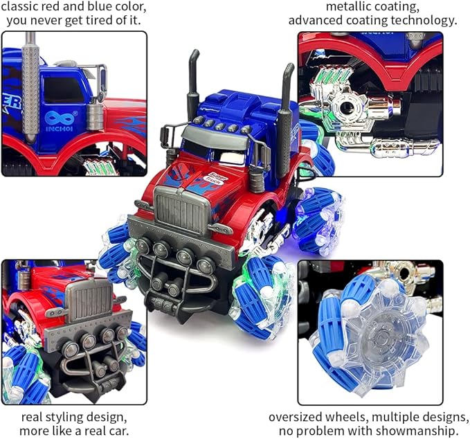 1:18 rc cars Truck Toys Remote Control Cars Monster Truck cars for kids Car Gifts Presents for Boys/Girls toys 4-8 years old remote control truck, AS-10336