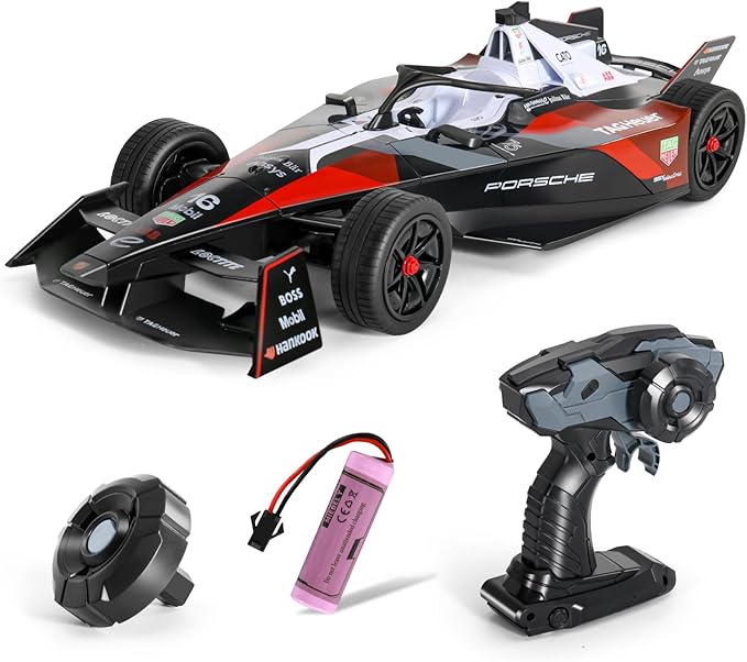 MIEBELY Porsche Formula RC Car - 1/14 Scale, Authentic Licensed, 2.4GHz Remote Control, 3.7V 500mAh Battery, Ideal Gift for Kids & Adults