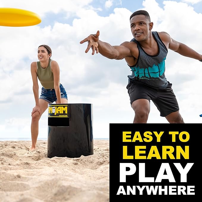 Kan Jam Disc Toss Game - American Made Outdoor Game for The Backyard, Beach, Park, Tailgates - Original, Illuminate, Pro, Travel Edition, and Carry Bag Only
