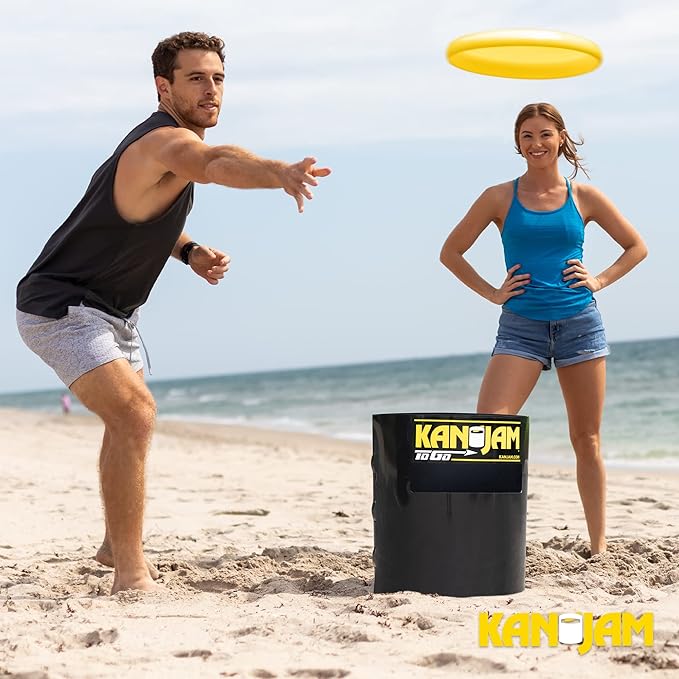 Kan Jam Disc Toss Game - American Made Outdoor Game for The Backyard, Beach, Park, Tailgates - Original, Illuminate, Pro, Travel Edition, and Carry Bag Only