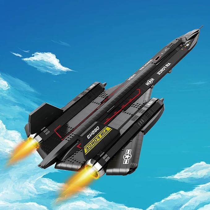 Fighter Jet Toy Building Sets - 1775 Peice Large Model Airplane Kit For Adults Boys Girls, Military Toys Are Suitable For Military Enthusiasts Collection, Christmas, New Year, Birthday Gifts.