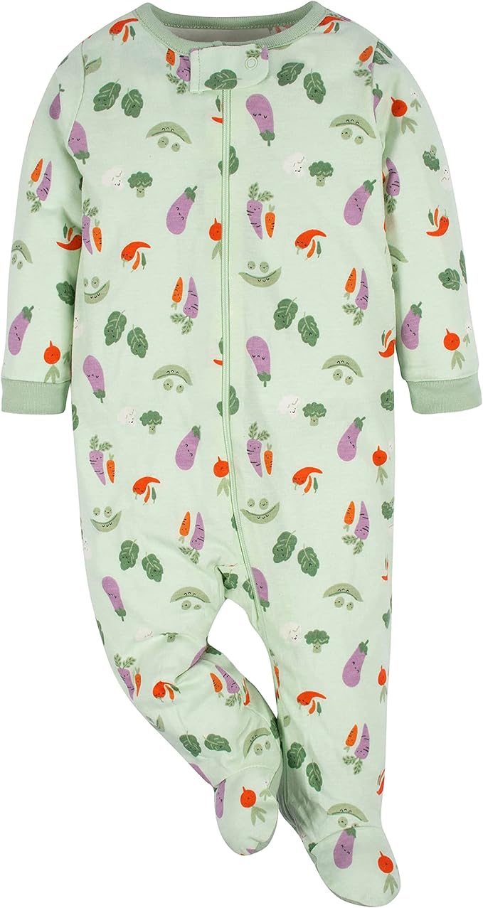 Gerber Baby Boys 4 Pack Sleep 'N Play Footie