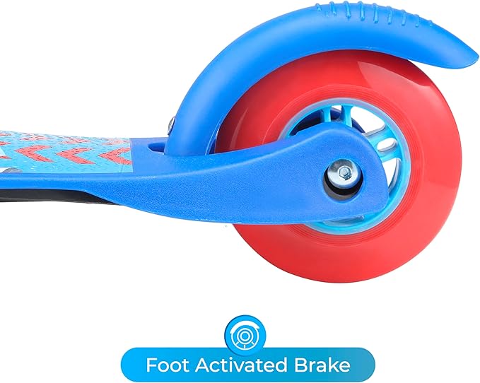 Scooter for Kids Ages 3-5 - Extra Wide Deck & Light Up Wheels, Self Balancing Kids Toys for Boys & Girls, Choose Your Favorite Character