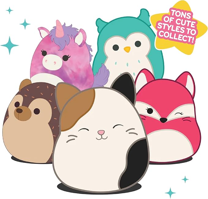 Squishmallows 10-Inch Peterson The Cookie - Official Jazwares Plush - Collectible Soft & Squishy Stuffed Animal Toy - Add to Your Squad - Gift for Kids, Girls & Boys