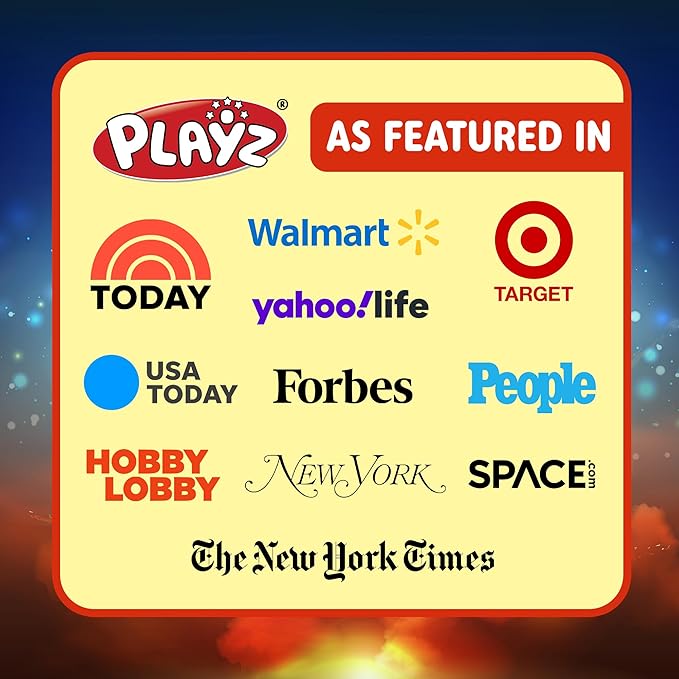 Playz Mega Kaboom! 150+ Explosive Science Experiments Kit for Kids Age 8-12 with 75 App & Video Guided Experiments - Chemistry Set STEM & Educational Toys & Gifts for Boys, Girls, Teenagers & Kids