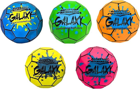 Wave Runner Galaxy Bounce Ball - Revolutionary Water Balls for Pool and Beach Fun, Ultimate Skipping and Bouncing Ball Pool Toy, Endless Summer Fun for Teens, Boys, Girls
