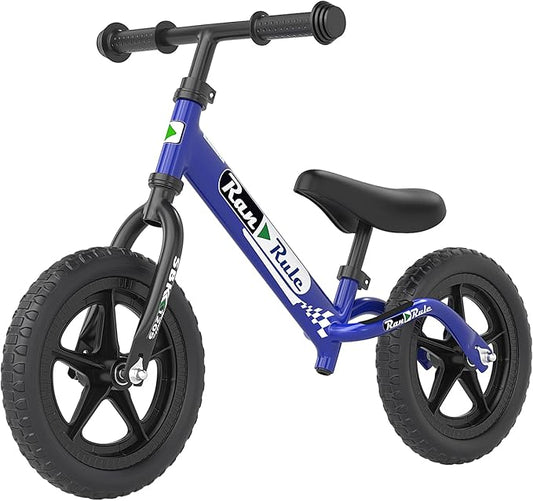 RoyalBaby Toddler Balance Bike for 2 to 5 Years Old Boys Girls Toys Gift, Lightweight Adjustable Seat and Handlebar Training Bicycle 12 Inch Wheel