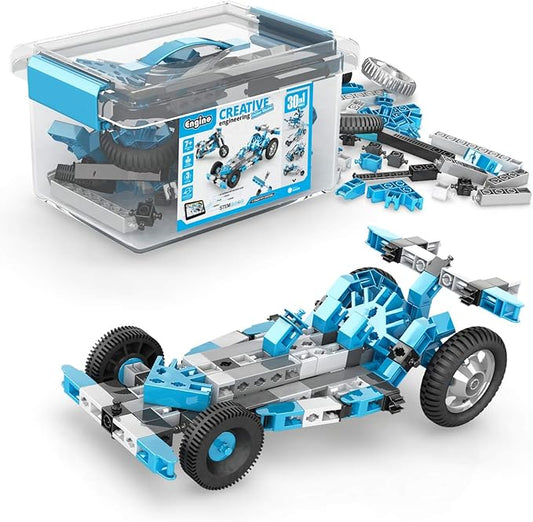 Engino Creative Engineering Stem Toys, 30 Multi Model Set, Educational Playset for Kids 7+, Construction Toys for Inventors, Gift for Boys & Girls