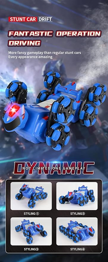 ATHLERIA 8WD Gesture Sensing Rc Stunt Car Toys for Boy Age 8-13,Hand Remote Control Cars,Coolest Christmas Birthday Present Ideas for Boys Girls Kids Teens Age 8 9 10 11 12 13+ Year,Racing Drift Car