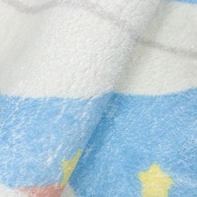 Kids Rug 4Ft Round Cake Bedroom Carpet Circle Blue Playroom Area Rug Rainbow Play Mat for Boys Girls Nursery Living Room Classroom Decor Washable Children Throw Rug, Blue