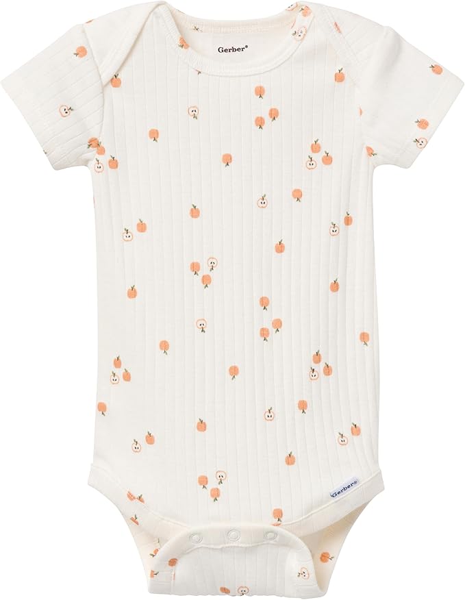 Gerber Baby Girls' 6-Pack Long-Sleeve Onesies Bodysuits