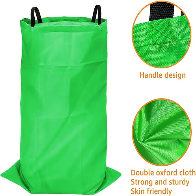 32 Pcs Outdoor Games Potato Sack Race Bags for Kids Adults, Bean Bag Toss Game, 3 Legged Race Bands, Egg Spoon Relay Race Game, Carnival Outside Yard Lawn Games for Easter Christmas Birthday Party