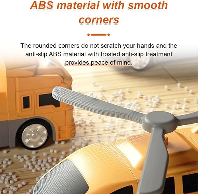 Mangetic Transform Engineering Car Assembled Toys, Transforming Robot Car Toy, Kids' Play Construction Vehicles, Outdoor Toddlers Activities Toys Magnetic Blocks for Kids Age 3-8(Yellow-26pcs)