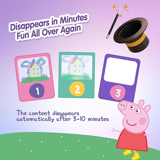 Kids Toys Water Doodle Mat - Peppa Pig Reusable Painting Writing Color Doodle Mat Drawing Board, Toddler Educational Toys for Age 3 and Up Year Old Girls & Boys (100cm x 100cm)