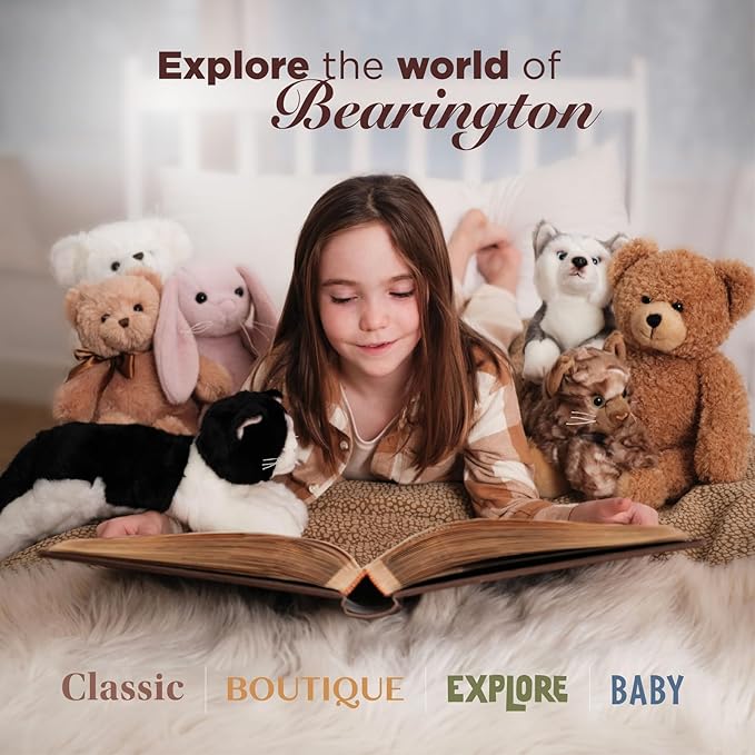 Bearington Brise The Ballerina Bunny Stuffed Animal, 16 Inch Plush Bunny - Dance Recital Gifts for Girls