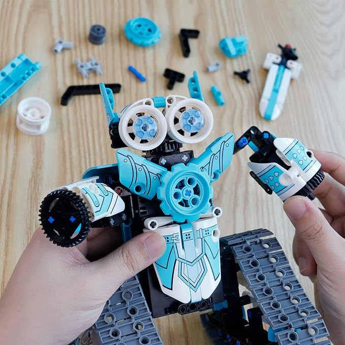 PREPOP Remote Control Robot Building Kits for Kids 6-12- 3 in 1 STEM Projects APP/RC Robotics for Kids Ages 8-12 and up, Christmas Birthday Gifts Toys for Boys and Girls